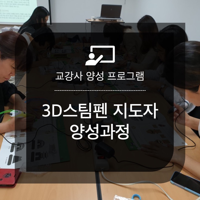 3D 스팀펜 지도사 양성과정